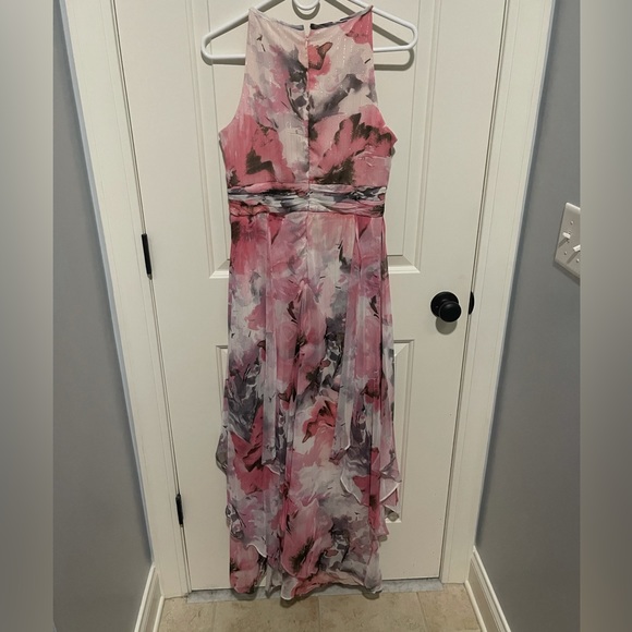 R&M Richards Halter Keyhole Maxi Dress - Picture 3 of 4